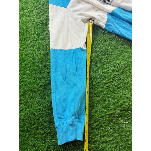 Nike Colorblock Crewneck Sweatshirt Men’s Blue/White Swoosh Logo CK1299-487 Sz L - Picture 7 of 11